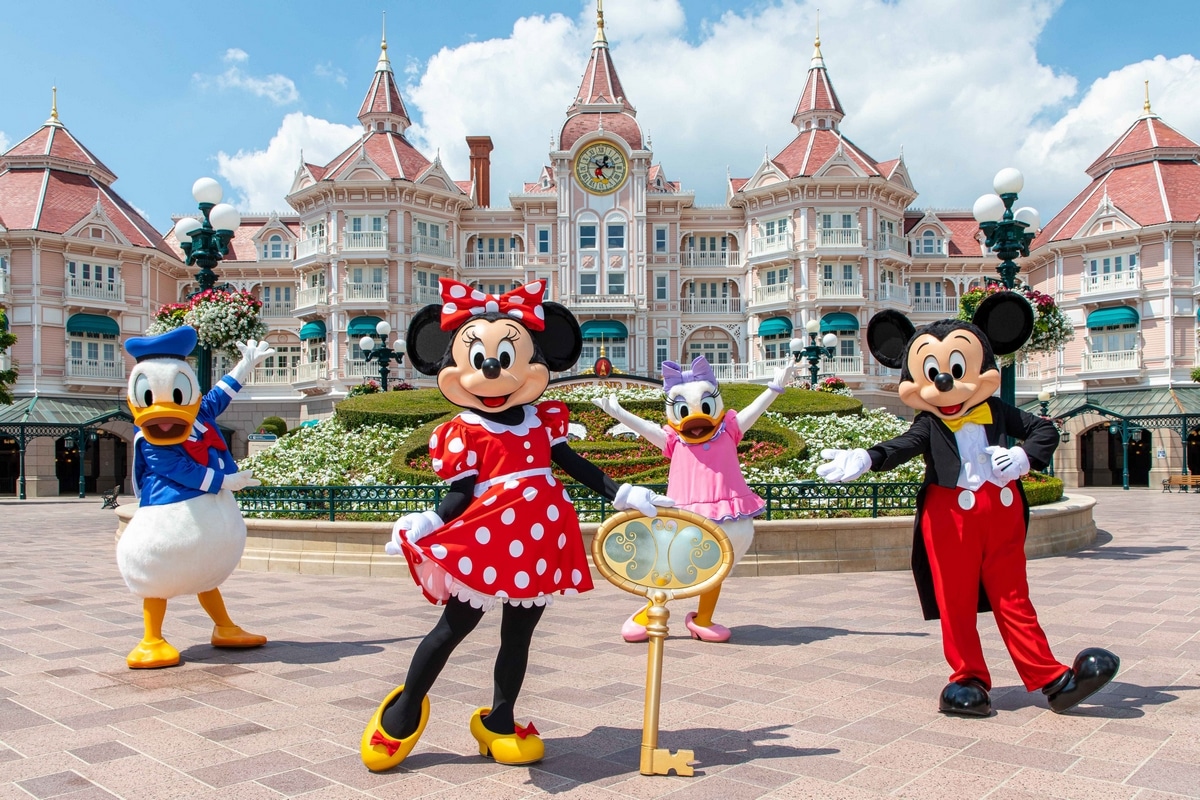 Mickey et ses amis à DisneyLand Paris