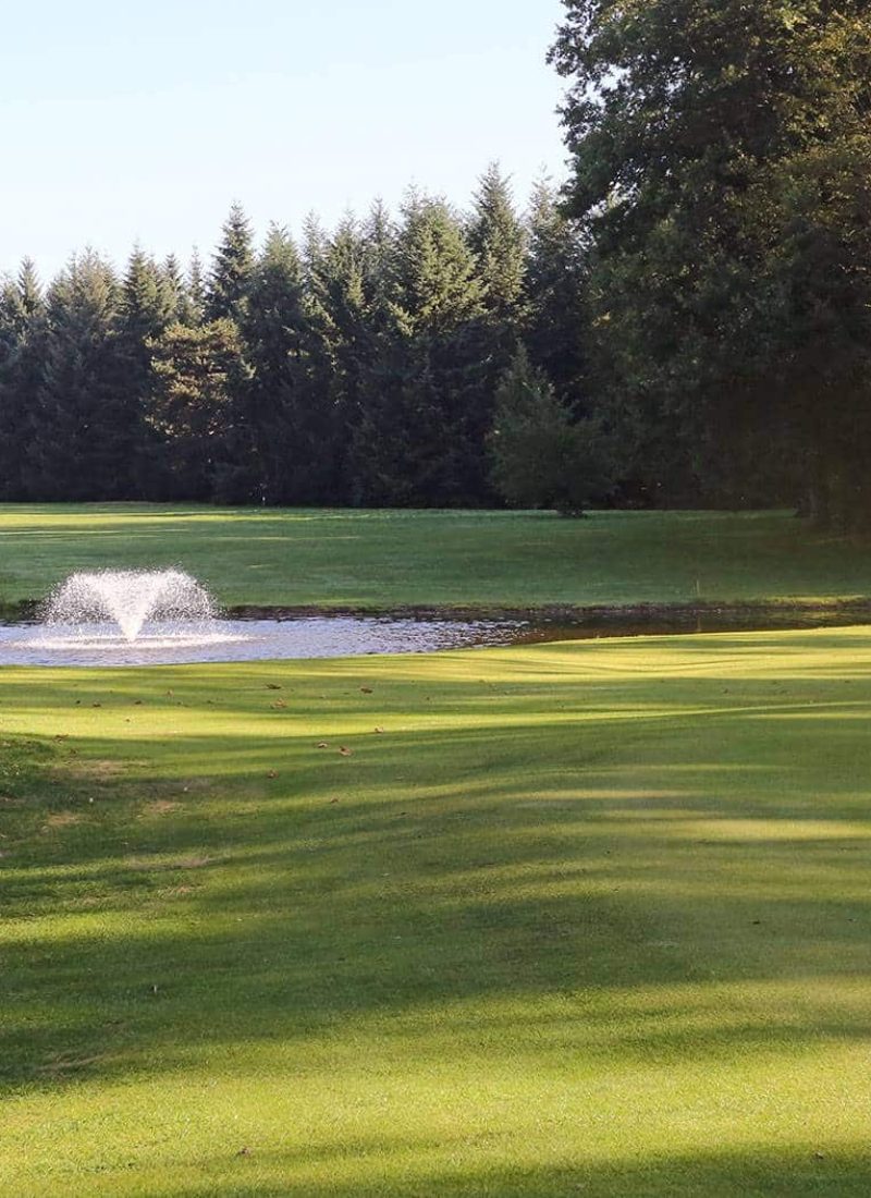 Green d'un trou au Golf d'Ozoire-le-Ferrière